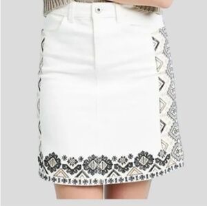 Pilco and the Letterpress Embroidered Skirt